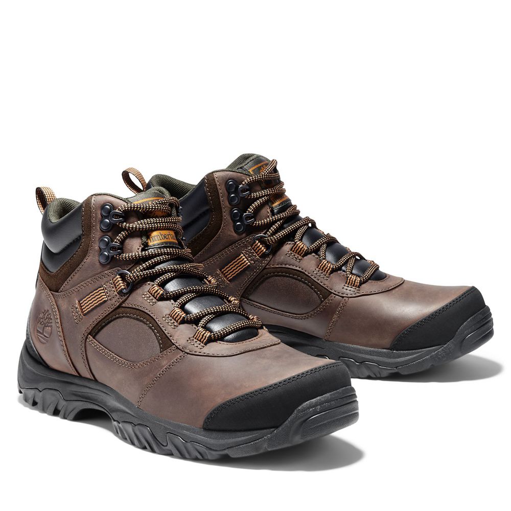 Botas de Caminhada Masculino - Timberland Mt. Major Mid - LBEJX9852 - Marrom Escuro